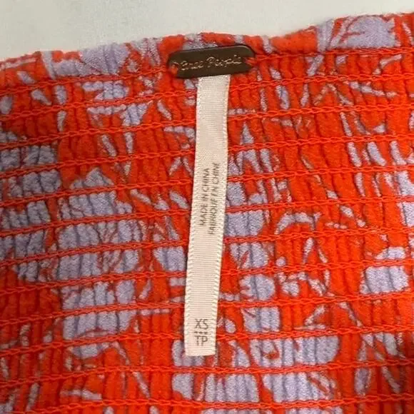 Free People Tigerlilly Midi Dress Perfect spring summer dress strapless size XS - Picture 5 of 7